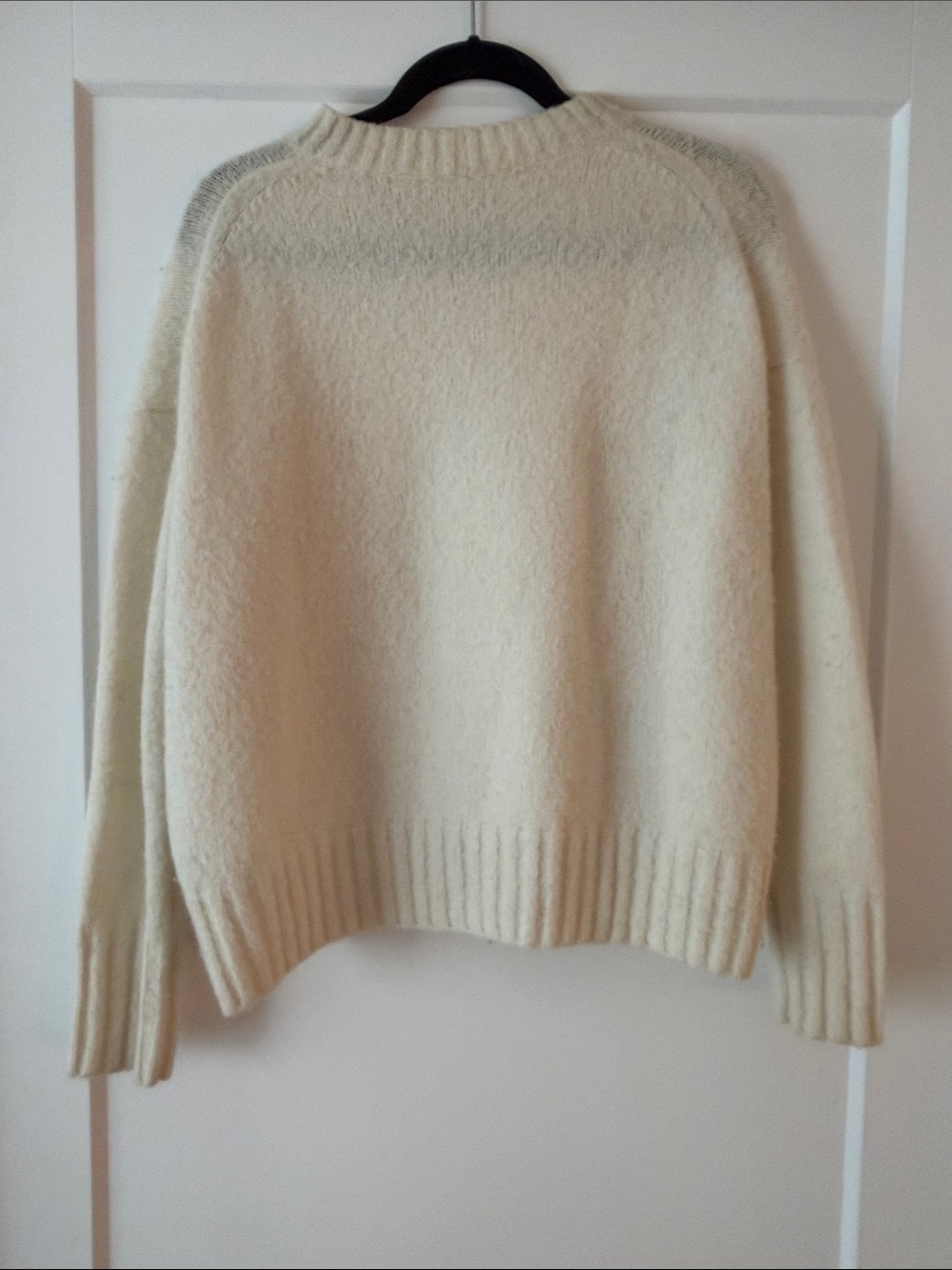 Helmut Lang Cream Crewneck Sweater - Soft Knit - Picture 6 of 6